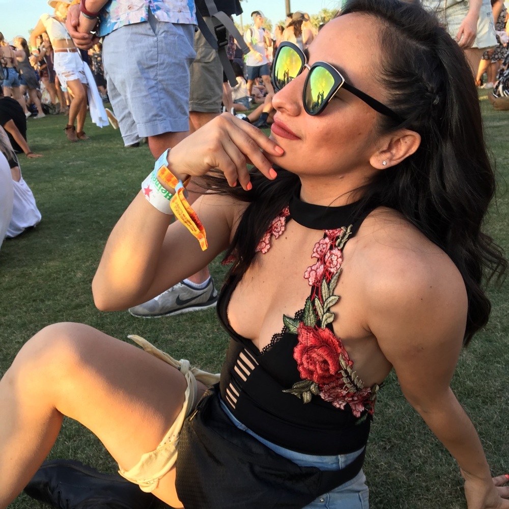 Body suit worn once for Coachella from Angel Biba